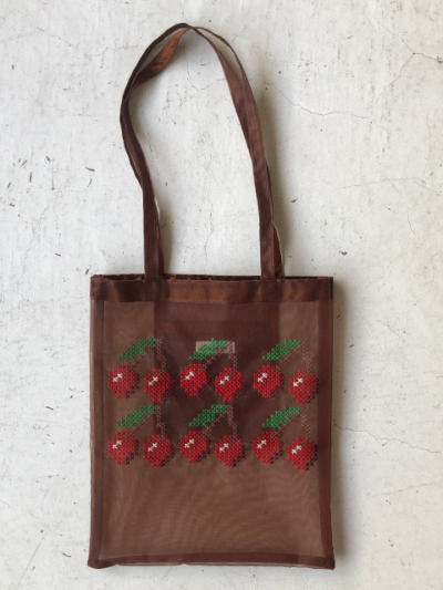 Casseliniクロスステッチ風トートbag【214-110515】 | YMDO | KariAng