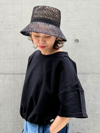 CTFK透かし編みバケットハット【234-121715】 | YMDO | KariAng