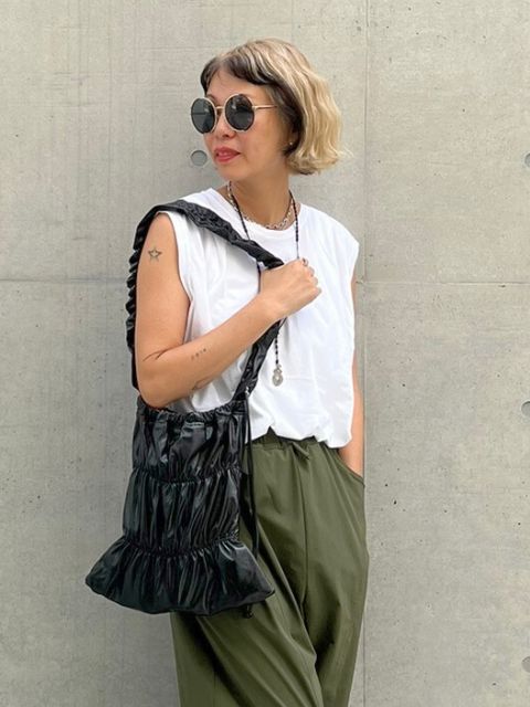 CTFKギャザーフラット2Wayバッグ【253-120506】 | YMDO