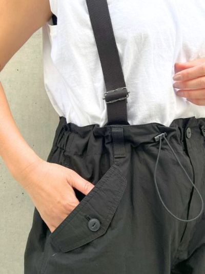 サス付きパラシュートパンツ【K24S20-243】 | KariAng | KariAng