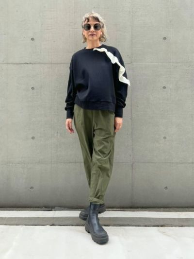 アシメナイロンフリルミニ裏毛【K25S20-290】 | KariAng | KariAng